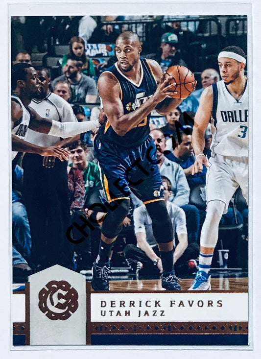 Derrick Favors - Utah Jazz 2016-17 Panini Excalibur #171