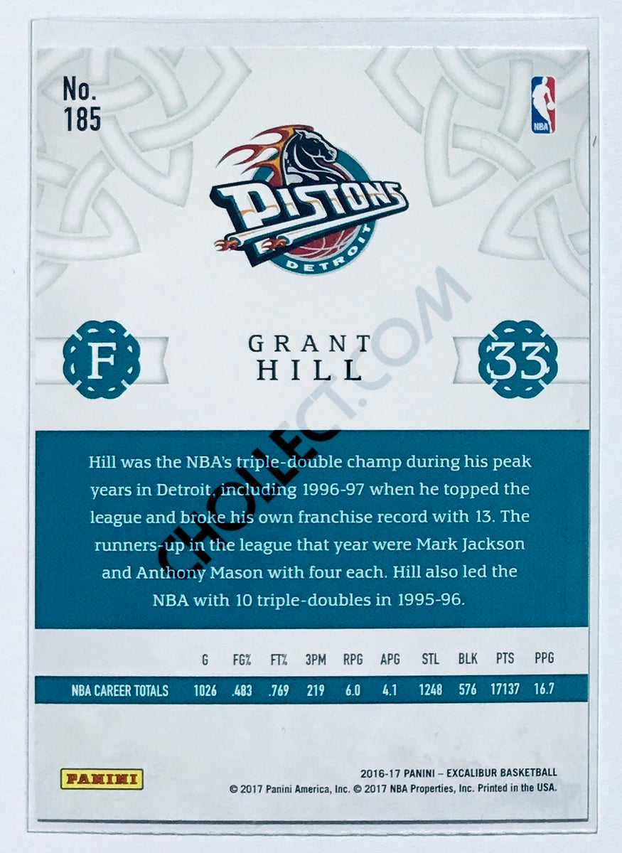 Grant Hill - Detroit Pistons 2016-17 Panini Excalibur #185