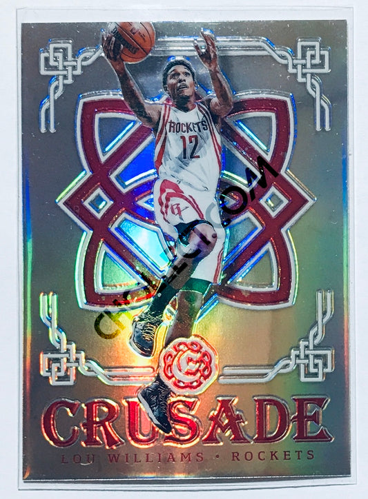 Lou Williams - Houston Rockets 2016-17 Panini Excalibur Crusade Insert #42