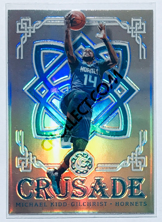 Michael Kidd-Gilchrist - Charlotte Hornets 2016-17 Panini Excalibur Crusade Insert #61