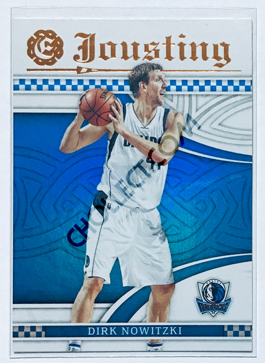 Dirk Nowitzki - Dallas Mavericks 2016-17 Panini Excalibur Jousting Insert #5