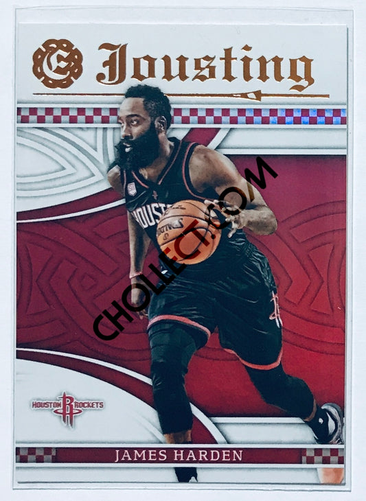 James Harden - Houston Rockets 2016-17 Panini Excalibur Jousting Insert #10