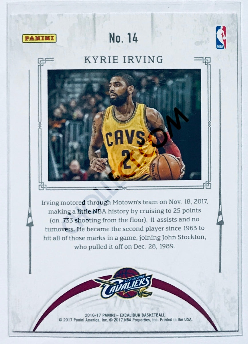 Kyrie Irving - Cleveland Cavaliers 2016-17 Panini Excalibur Jousting Insert #14
