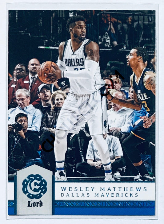 Wesley Matthews - Dallas Mavericks 2016-17 Panini Excalibur Lord Parallel #40