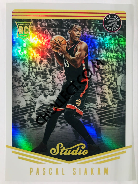 Pascal Siakam - Toronto Raptors 2016-17 Panini Studio Action RC Rookie #099