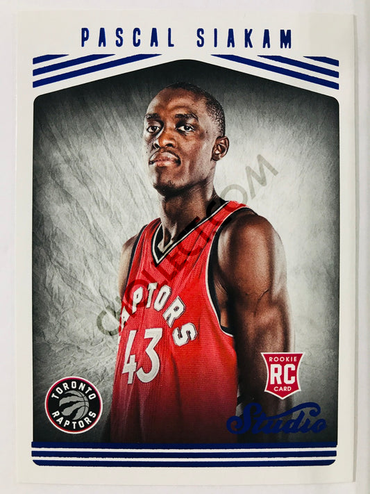 Pascal Siakam - Toronto Raptors 2016-17 Panini Studio Portrait RC Rookie #199