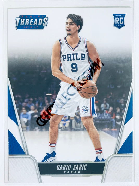 Dario Saric - Philadelphia 76ers 2016-17 Panini Threads RC Rookie #179