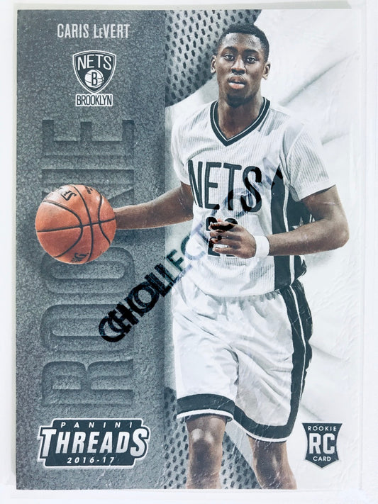 Caris LeVert - Brooklyn Nets 2016-17 Panini Threads Leather Rookie Insert #213