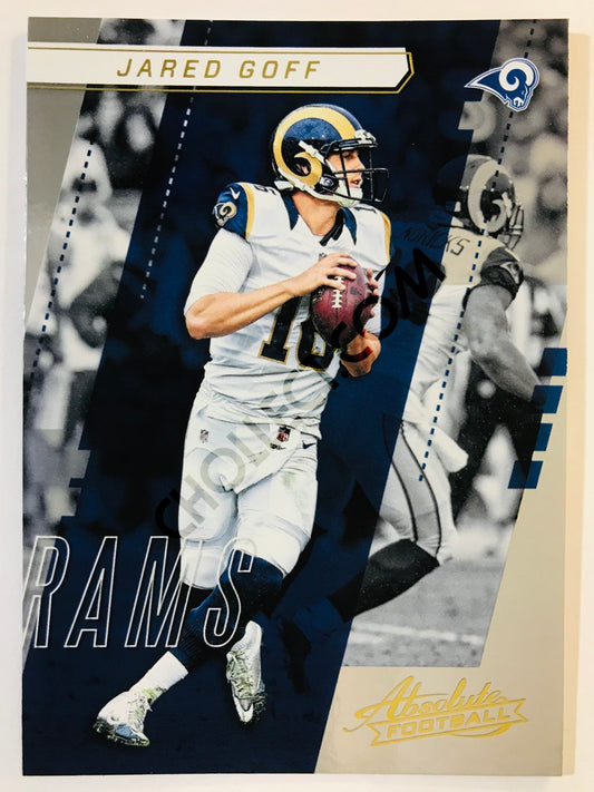 Jared Goff - Los Angeles Rams 2017-18 Panini Absolute #3