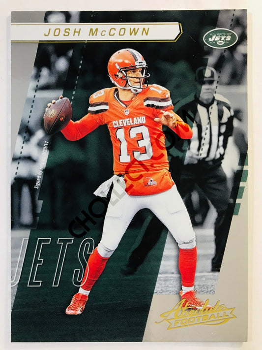 Josh McCown - New York Jets 2017-18 Panini Absolute #8