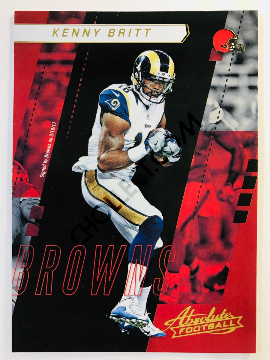 Kenny Britt - Cleveland Browns 2017-18 Panini Absolute #10