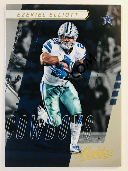 Ezekiel Elliott - Dallas Cowboys 2017-18 Panini Absolute #15