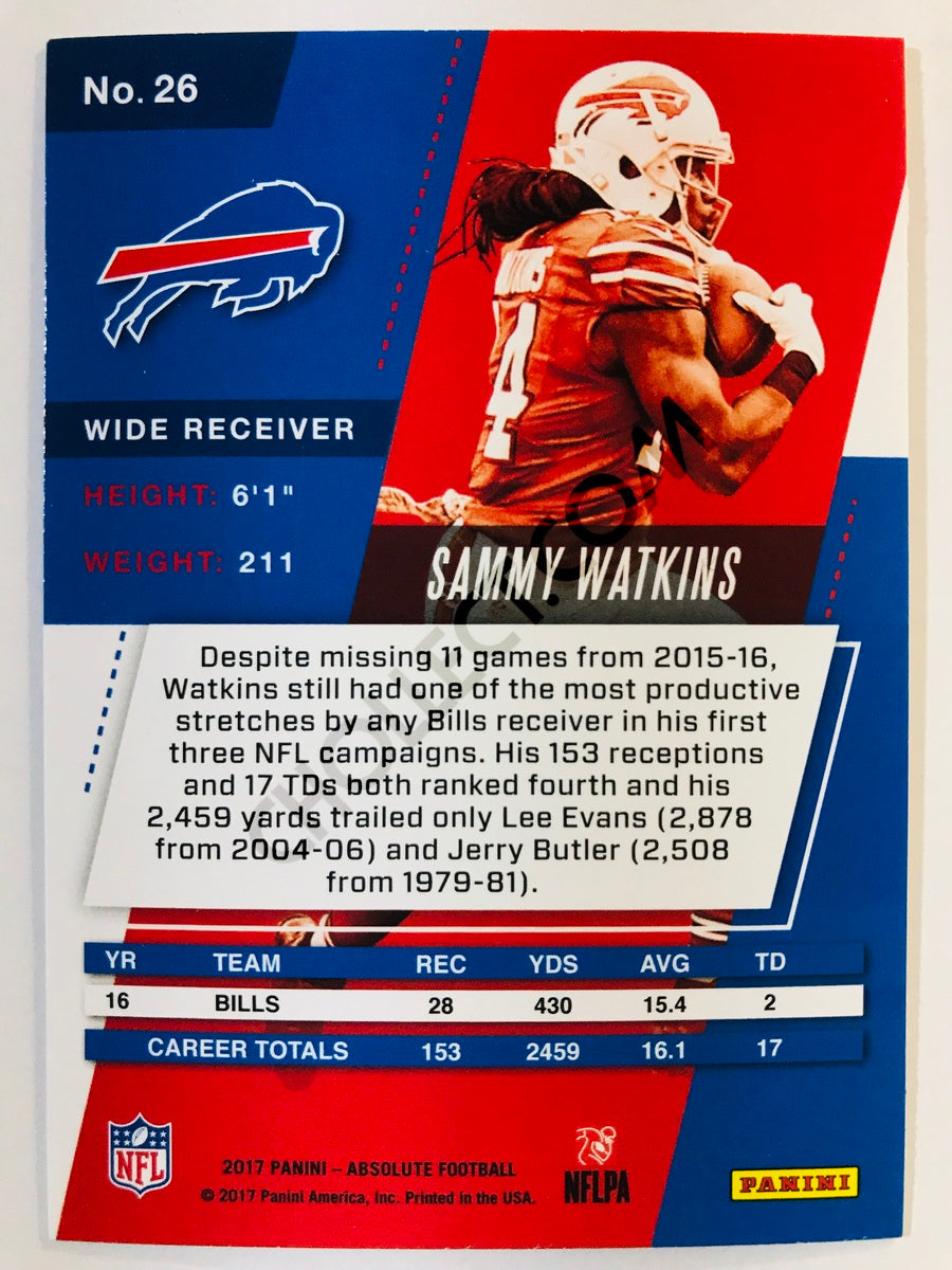 Sammy Watkins - Buffalo Bills 2017-18 Panini Absolute #26