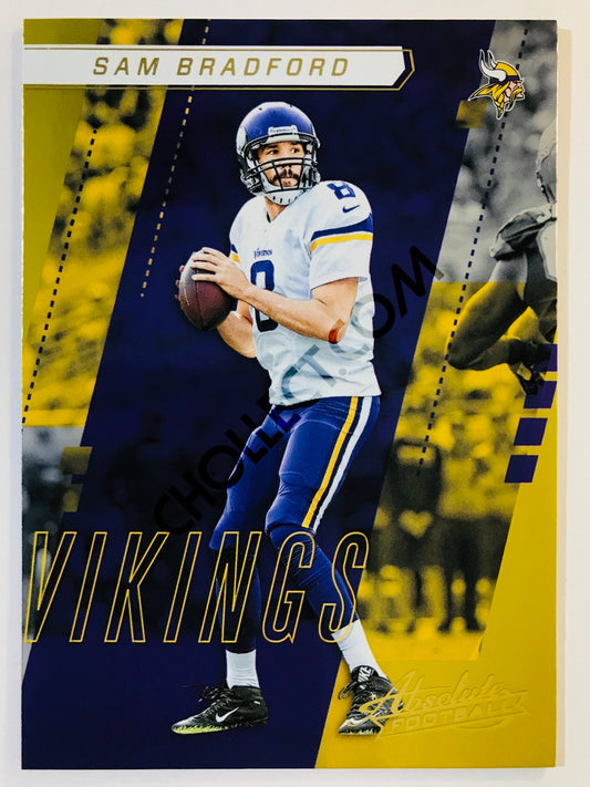 Sam Bradford - Minnesota Vikings 2017-18 Panini Absolute #29