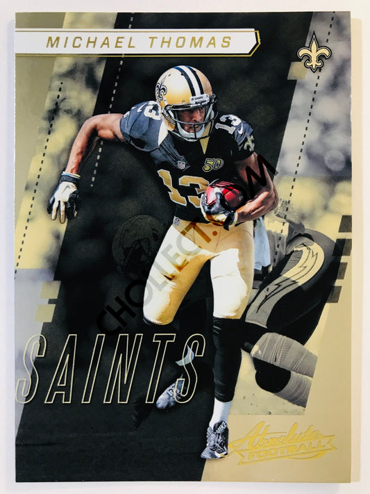 Michael Thomas - New Orleans Saints 2017-18 Panini Absolute #31