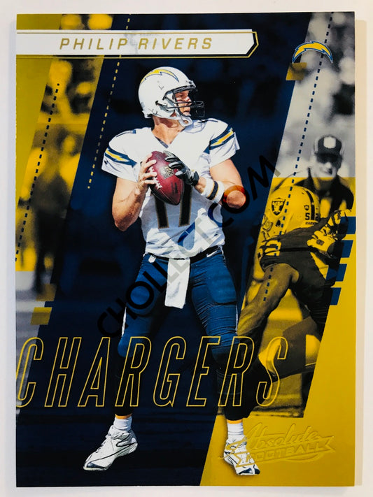 Philip Rivers - Los Angeles Chargers 2017-18 Panini Absolute #34