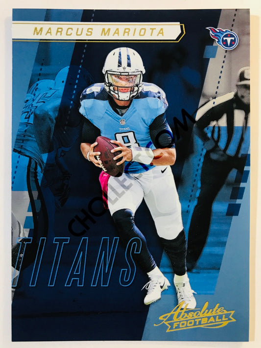 Marcus Mariota - Tennessee Titans 2017-18 Panini Absolute #42