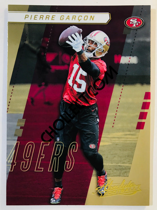 Pierre Garcon - San Francisco 49ers 2017-18 Panini Absolute #43