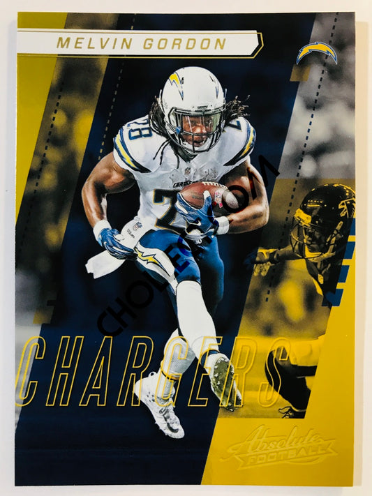 Melvin Gordon - Los Angeles Chargers 2017-18 Panini Absolute #44