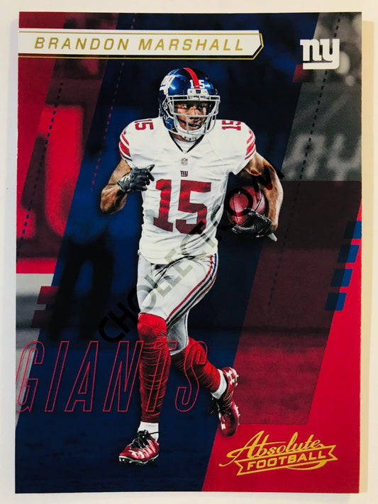 Brandon Marshall - New York Giants 2017-18 Panini Absolute #45