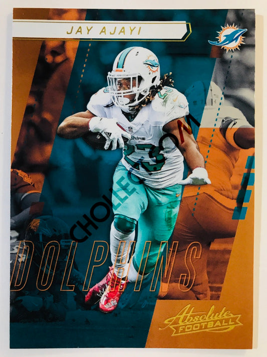 Jay Ajayi - Miami Dolphins 2017-18 Panini Absolute #46