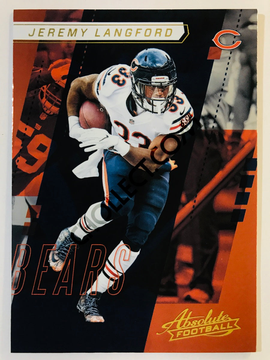 Jeremy Langford - Chicago Bears 2017-18 Panini Absolute #47