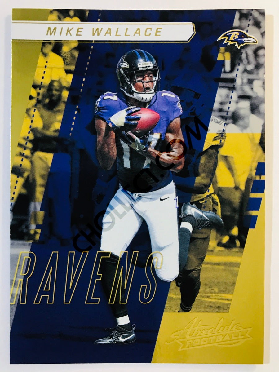Mike Wallace - Baltimore Ravens 2017-18 Panini Absolute #48