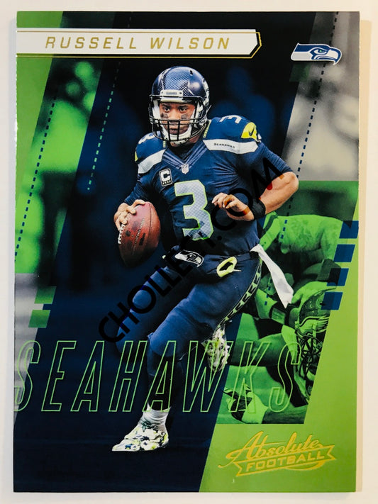 Russell Wilson - Seattle Seahawks 2017-18 Panini Absolute #63