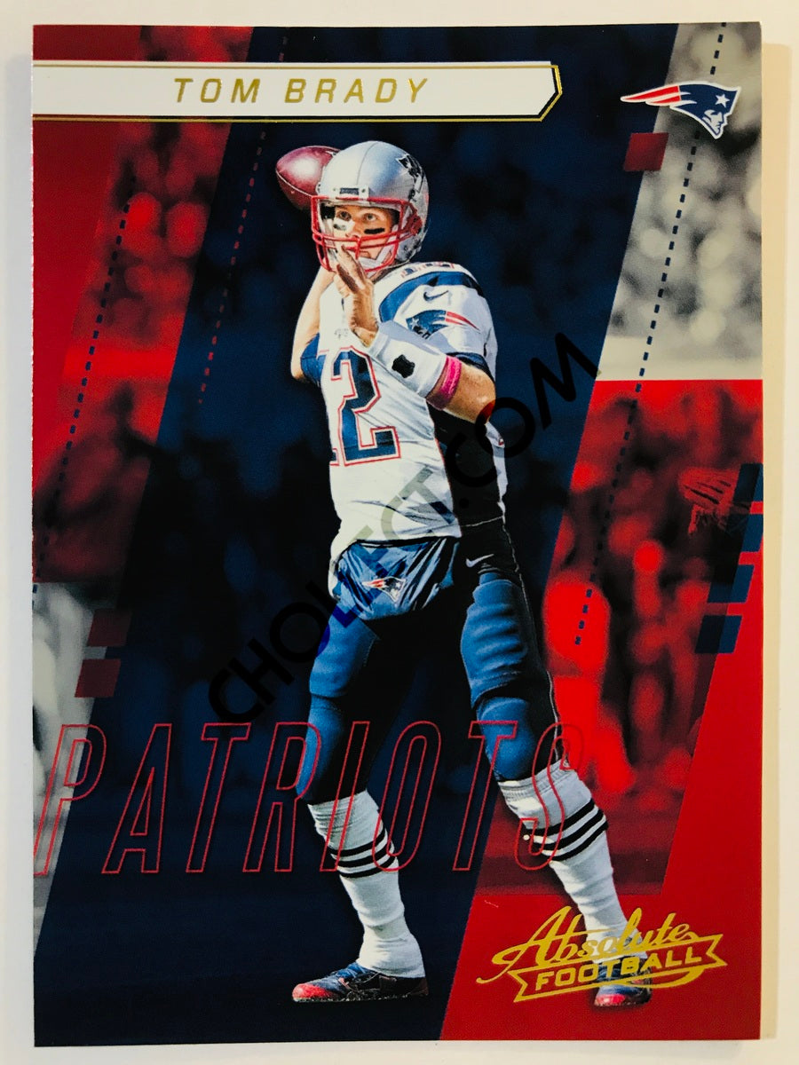 Tom Brady - New England Patriots 2017-18 Panini Absolute #66