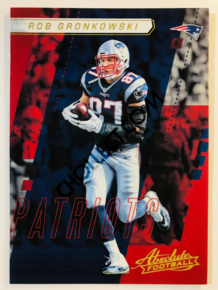 Rob Gronkowski - New England Patriots 2017-18 Panini Absolute #76