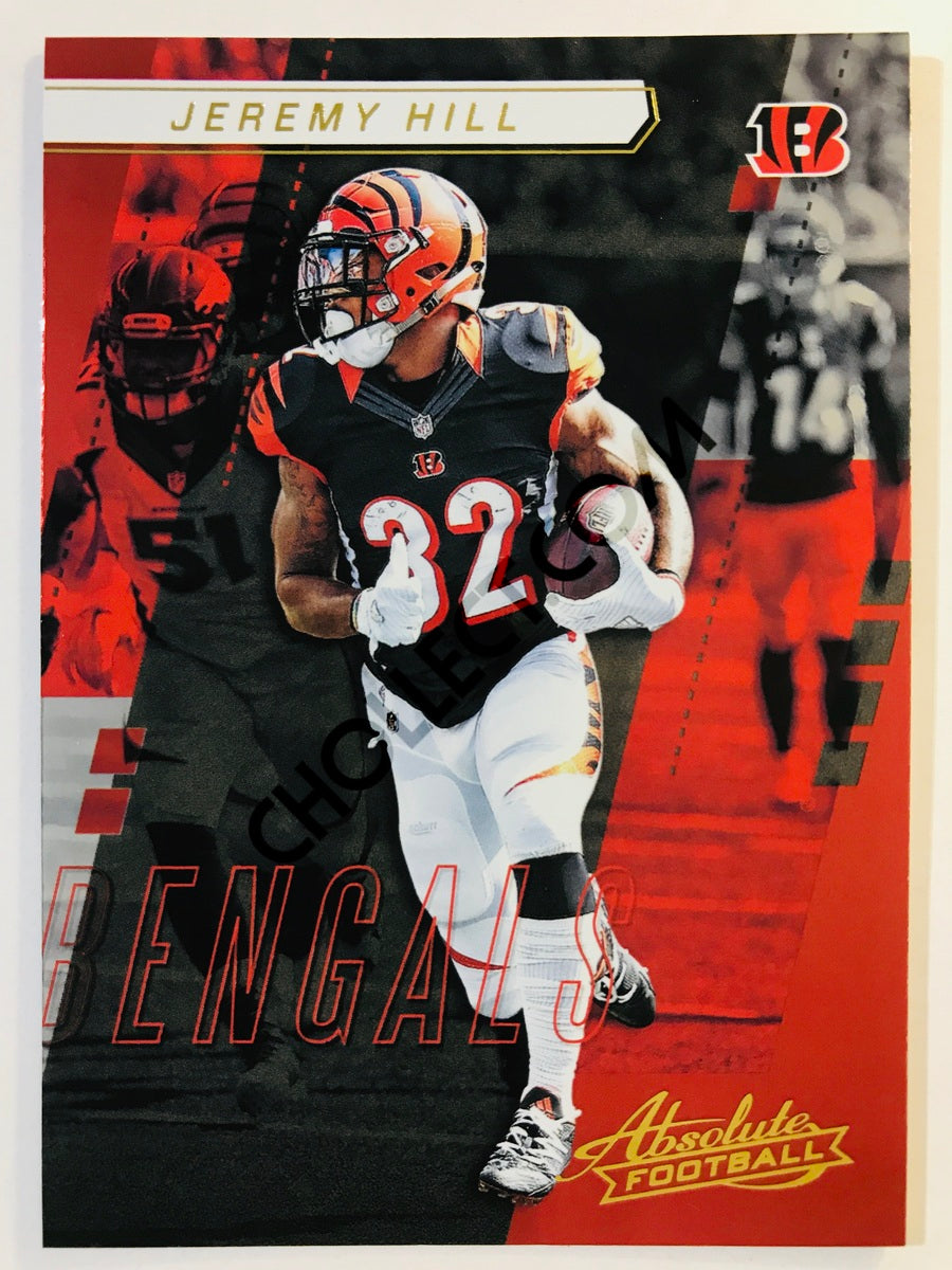 Jeremy Hill - Cincinnati Bengals 2017-18 Panini Absolute #78