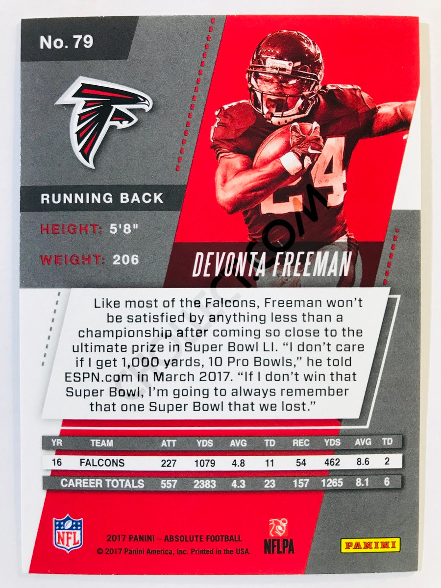 Devonta Freeman - Atlanta Falcons 2017-18 Panini Absolute #79