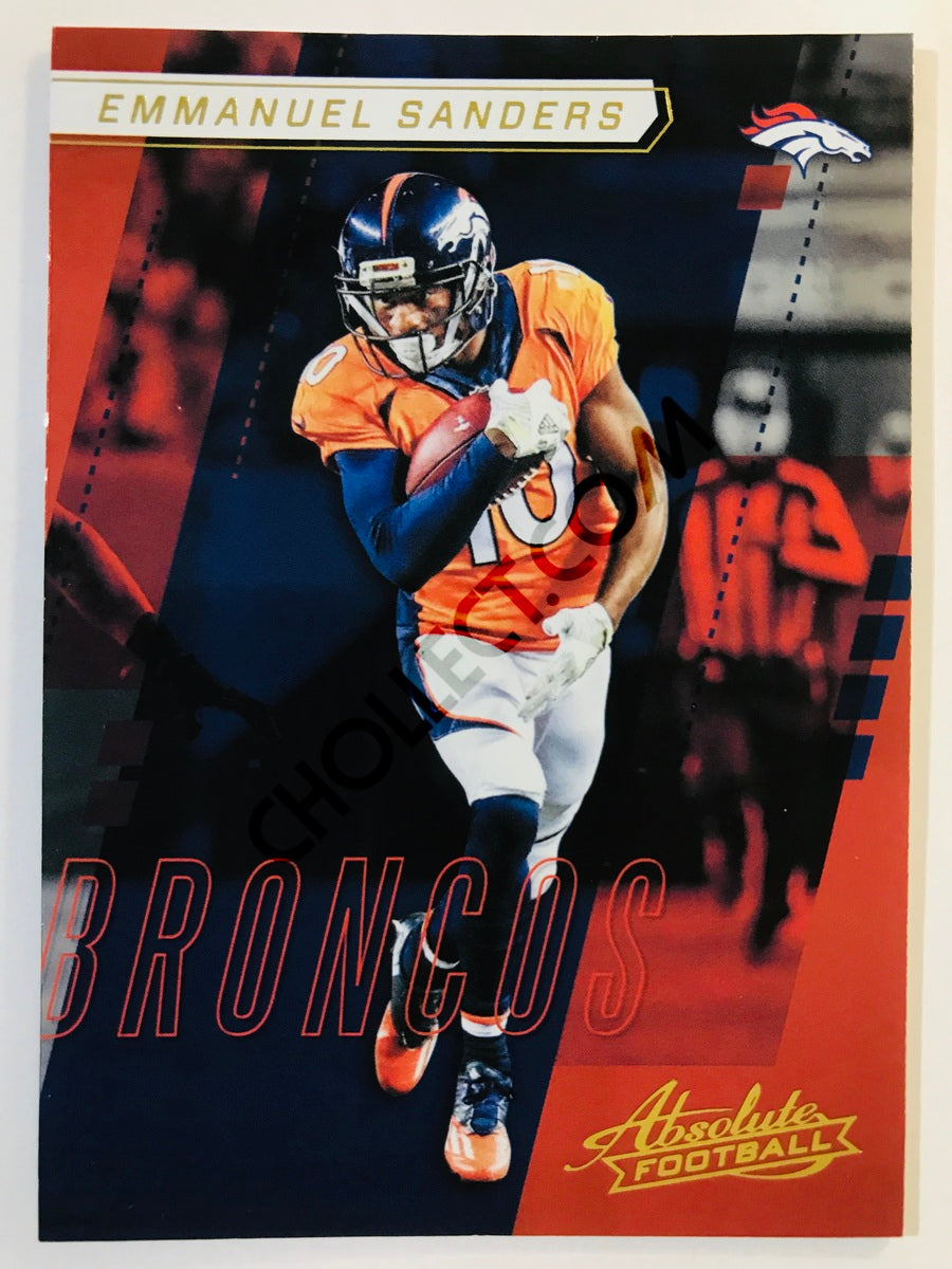 Emmanuel Sanders - Denver Broncos 2017-18 Panini Absolute #82