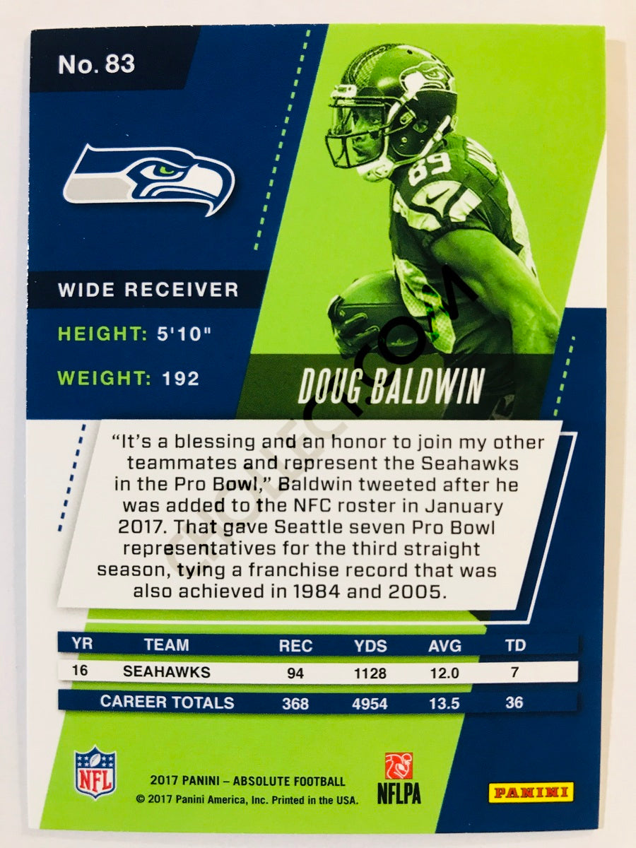 Doug Baldwin - Seattle Seahawks 2017-18 Panini Absolute #83