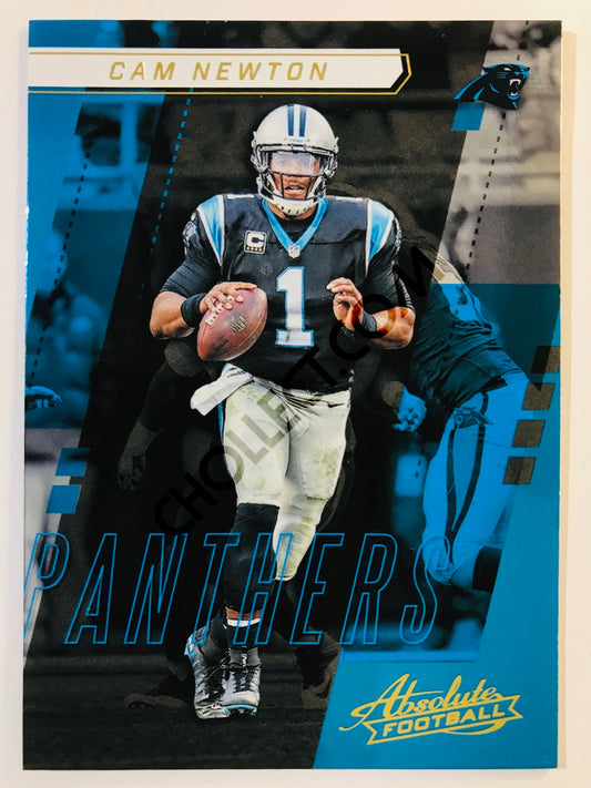 Cam Newton - Carolina Panthers 2017-18 Panini Absolute #89