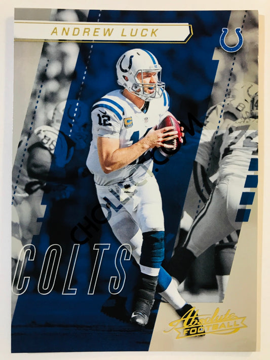 Andrew Luck - Indianapolis Colts 2017-18 Panini Absolute #90