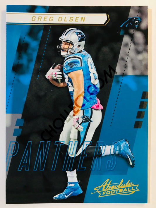 Greg Olsen - Carolina Panthers 2017-18 Panini Absolute #99