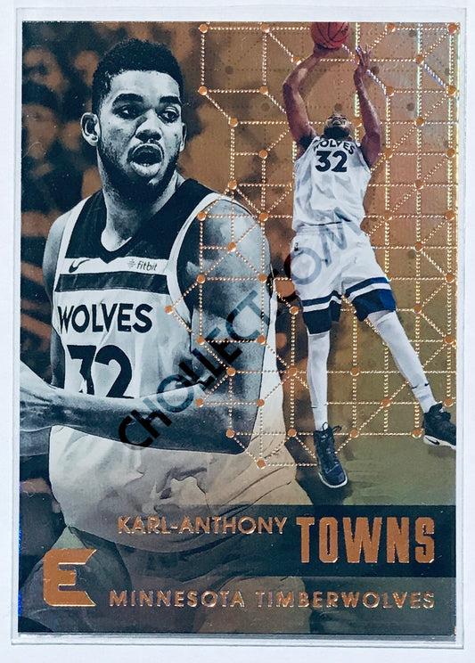 Karl-Anthony Towns - Minnesota Timberwolves 2017-18 Panini Essentials #84