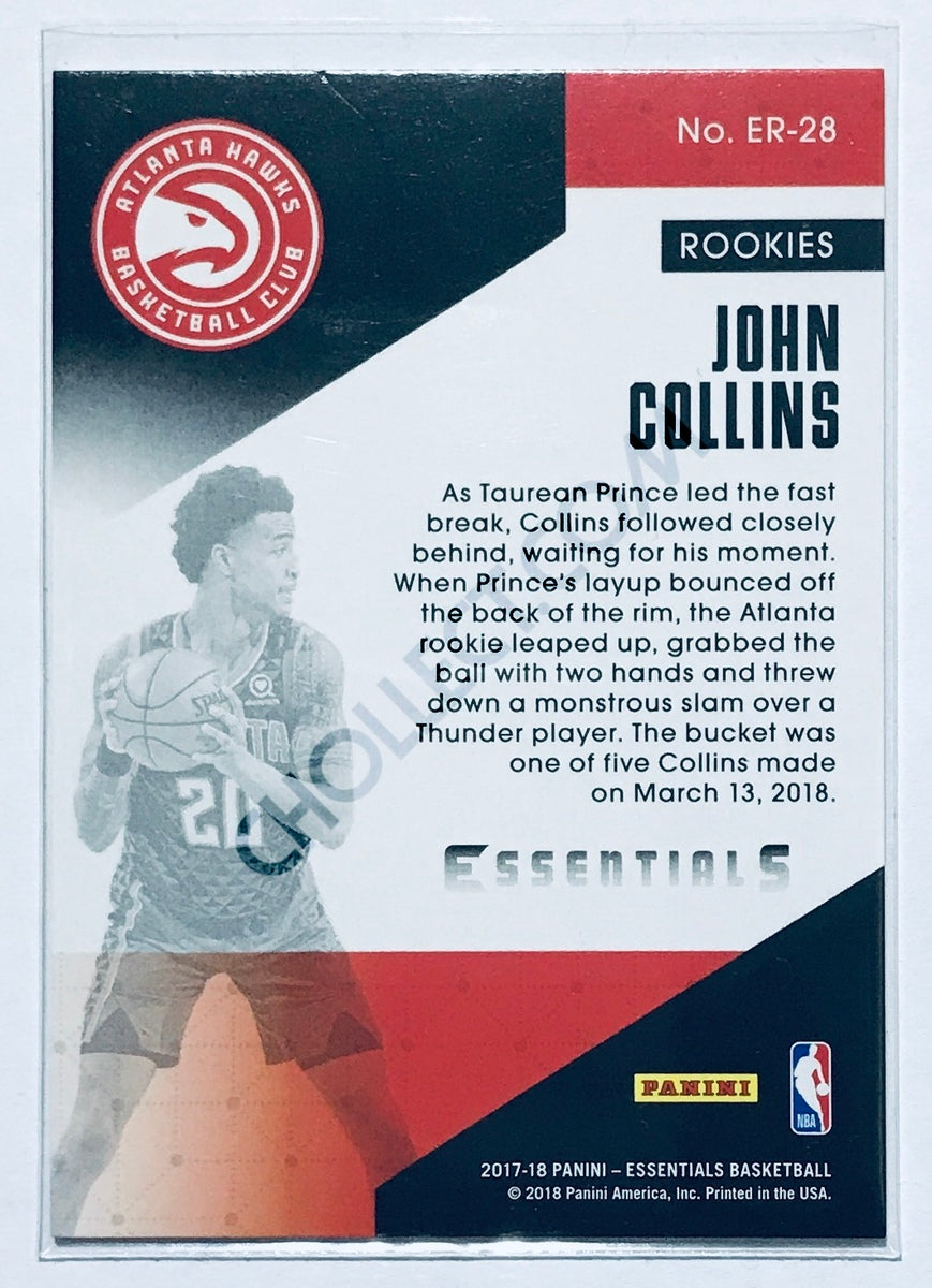 John Collins - Atlanta Hawks 2017-18 Panini Essentials Rookies #28