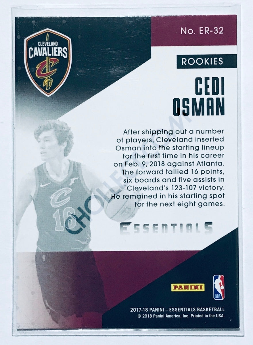 Cedi Osman - Cleveland Cavaliers 2017-18 Panini Essentials Rookies #32