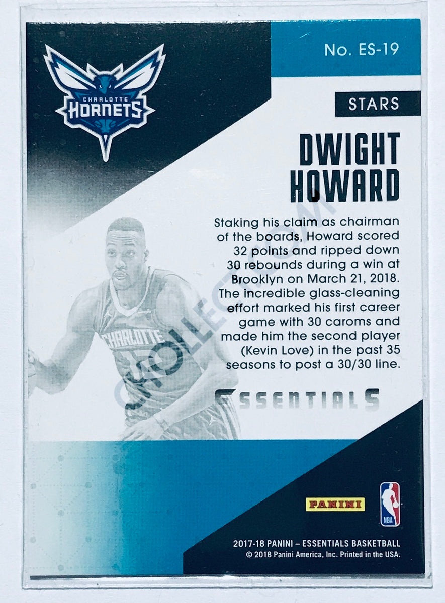 Dwight Howard - Charlotte Hornets 2017-18 Panini Essentials Stars #19