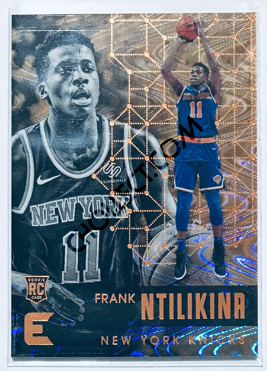 Frank Ntilikina - New York Knicks 2017-18 Panini Essentials Spiral Parallel RC Rookie #41