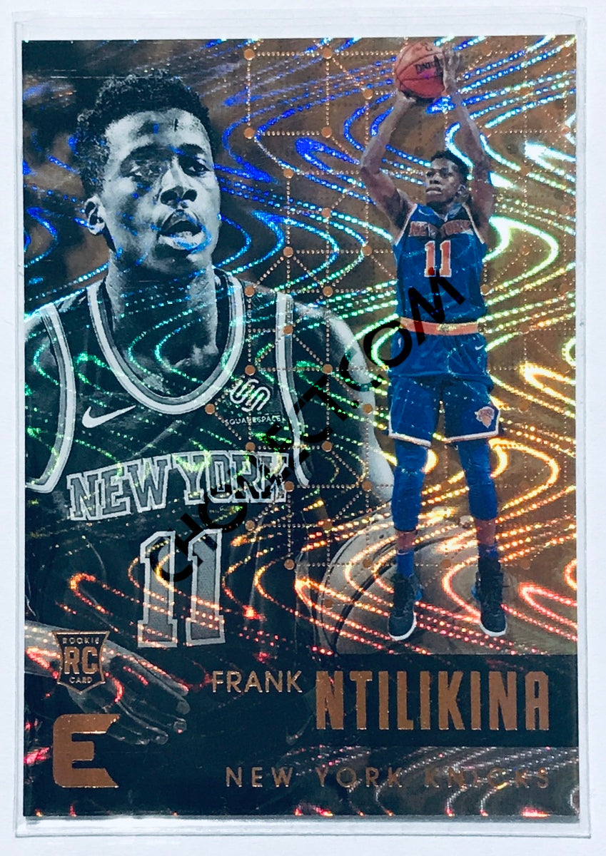 Frank Ntilikina - New York Knicks 2017-18 Panini Essentials Spiral Parallel RC Rookie #41
