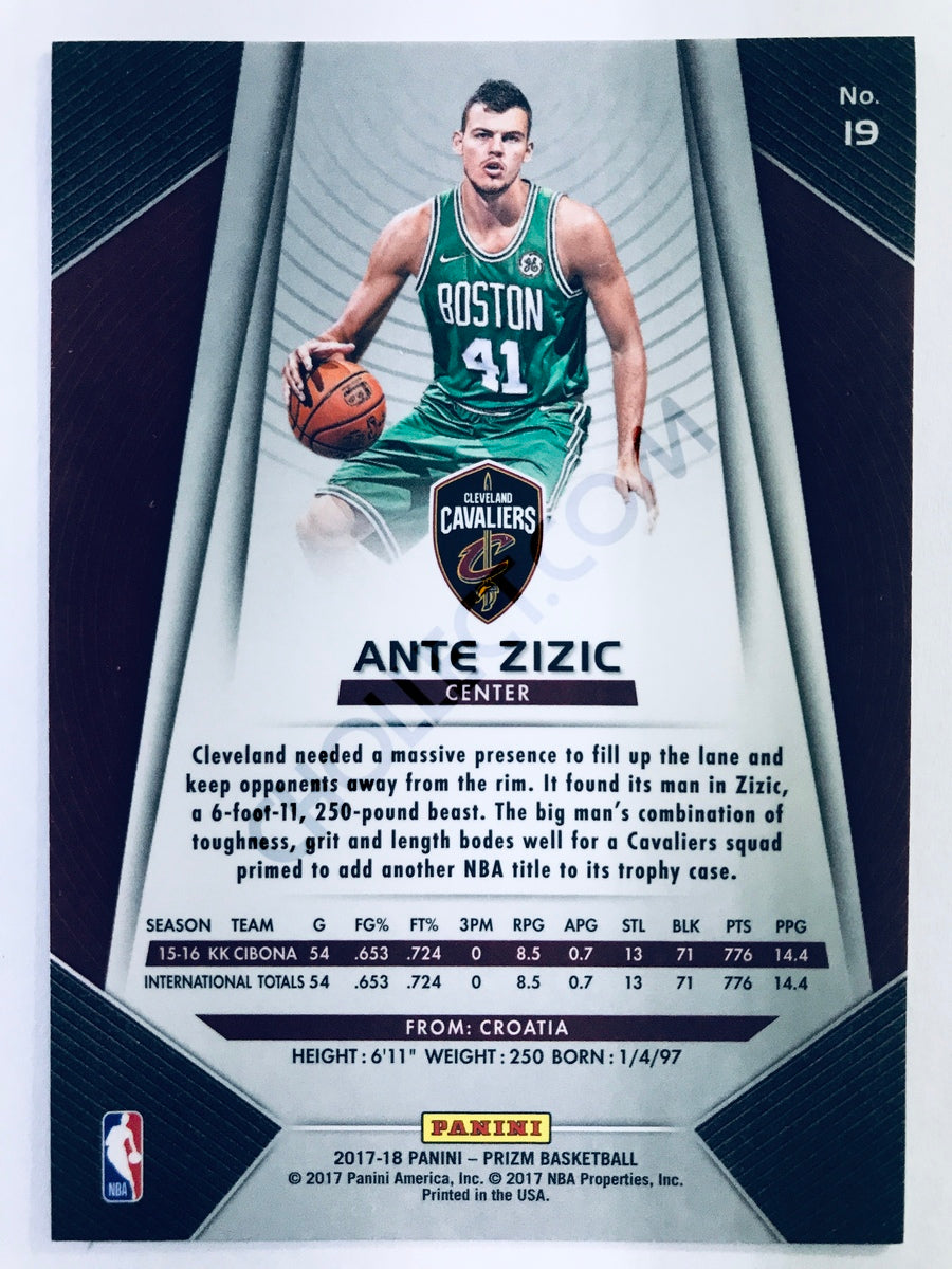 Ante Zizic - Cleveland Cavaliers 2017-18 Panini Prizm RC Rookie #19