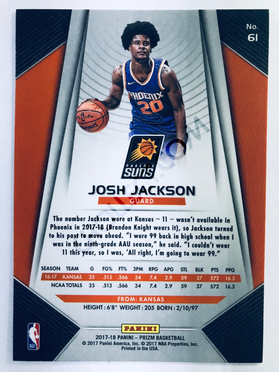 Josh Jackson - Phoenix Suns 2017-18 Panini Prizm RC Rookie #61