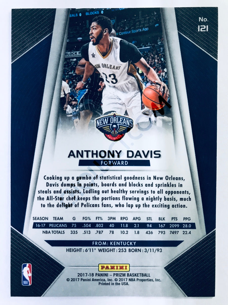 Anthony Davis - New Orleans Pelicans 2017-18 Panini Prizm #121