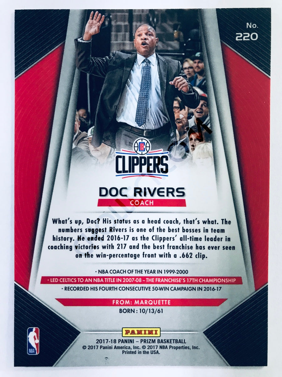 Doc Rivers - Los Angeles Clippers 2017-18 Panini Prizm #220