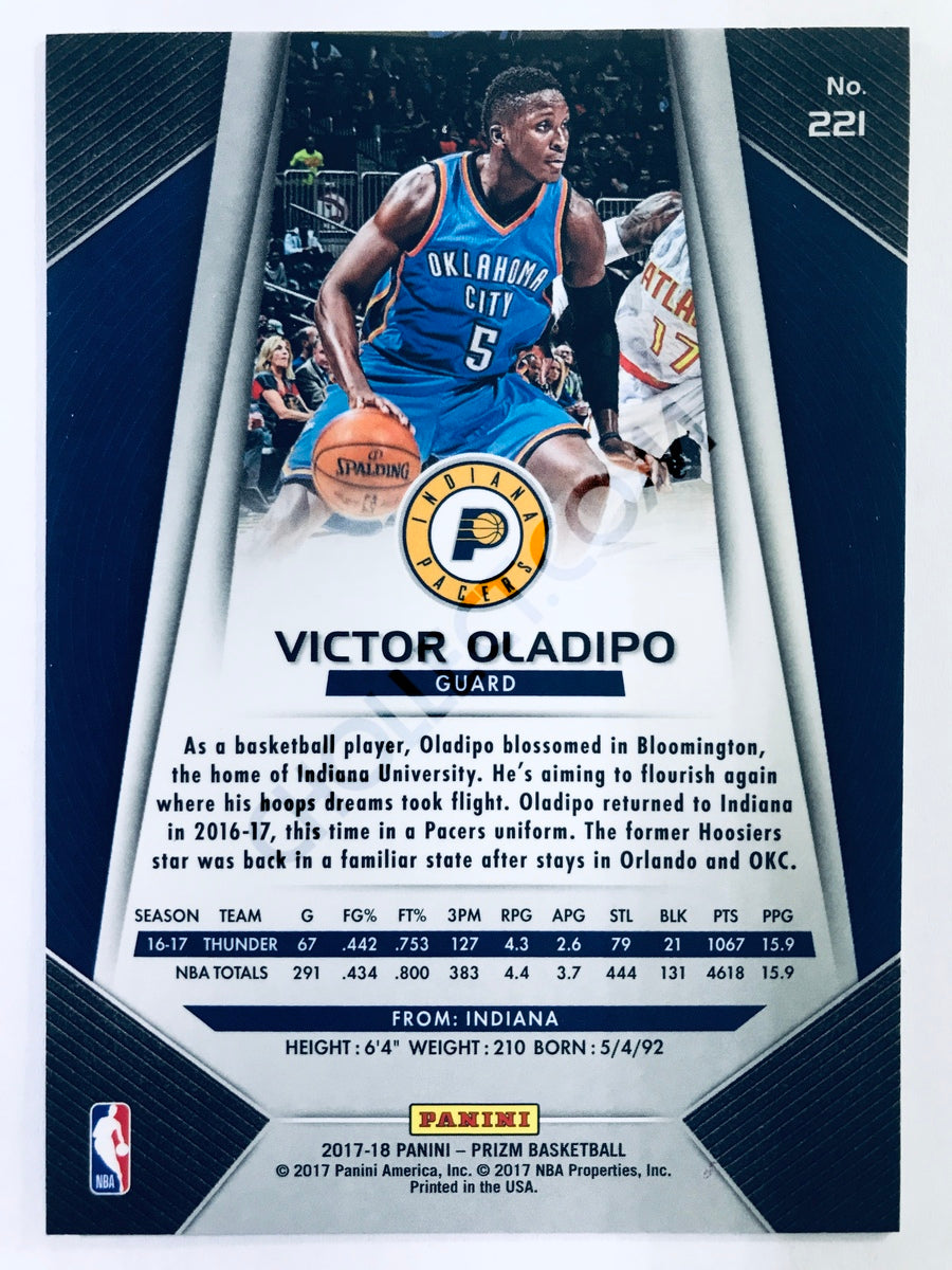 Victor Oladipo - Indiana Pacers 2017-18 Panini Prizm #221