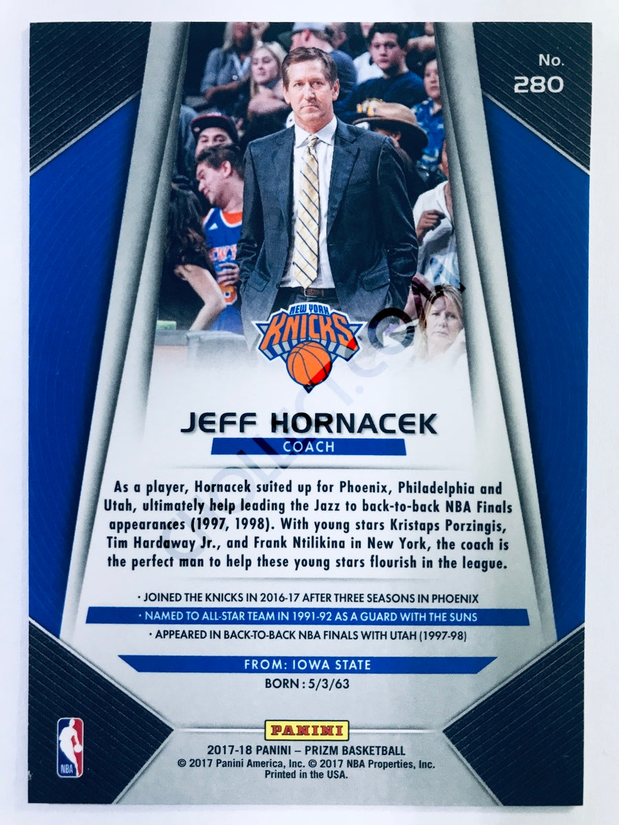 Jeff Hornacek - New York Knicks 2017-18 Panini Prizm #280