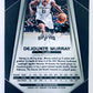 Dejounte Murray - San Antonio Spurs 2017-18 Panini Prizm #294